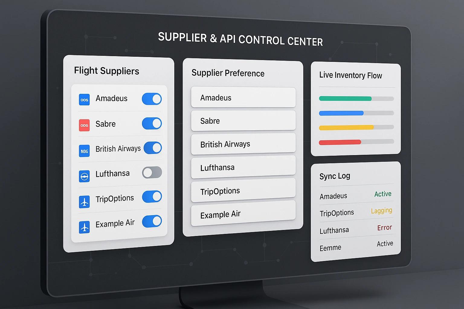 Flight Supplier and API Management