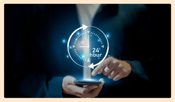 Real time availability and booking illustrating image