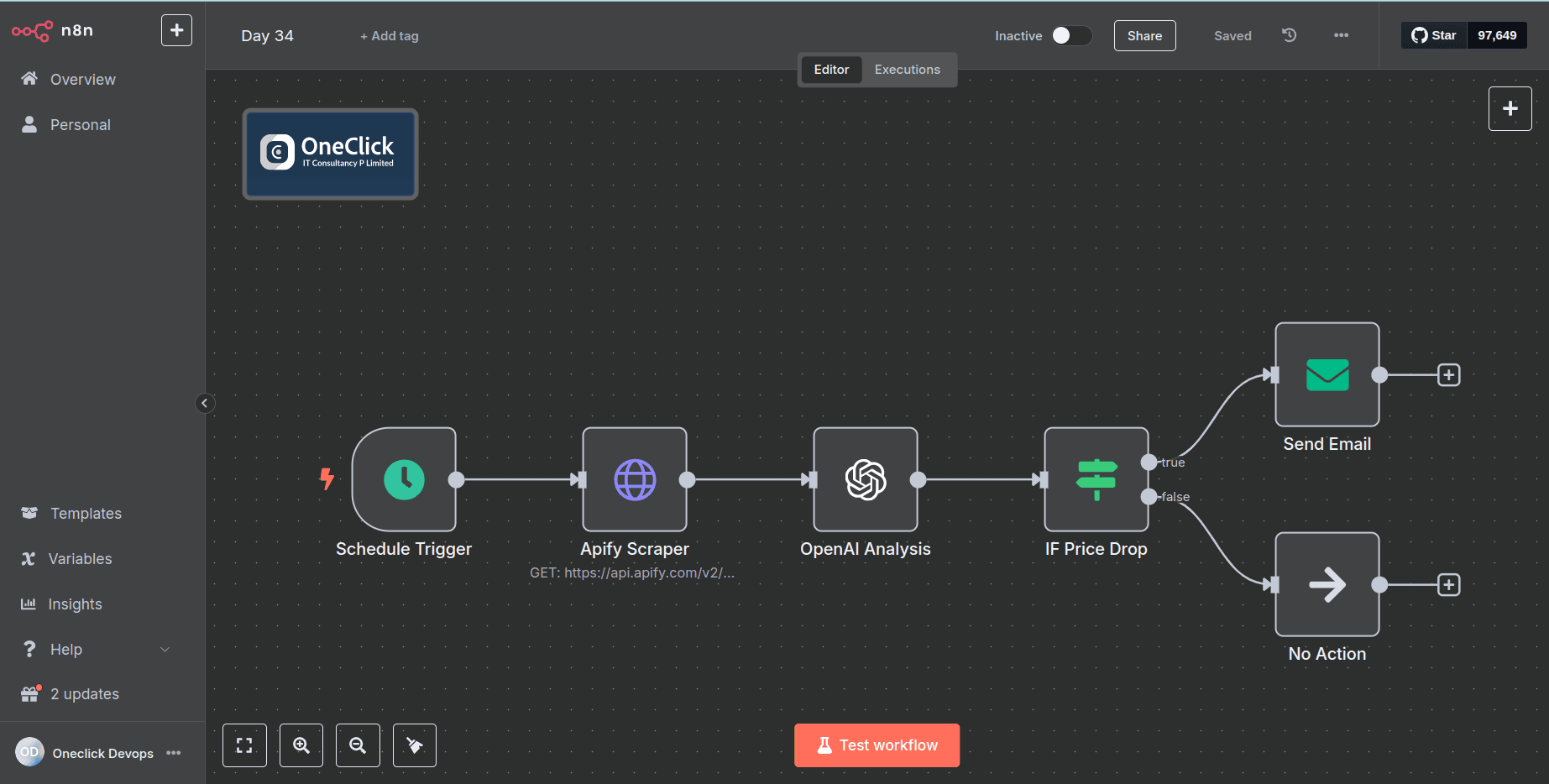 Automate Web Scraping  with Apify AI Agents Workflow