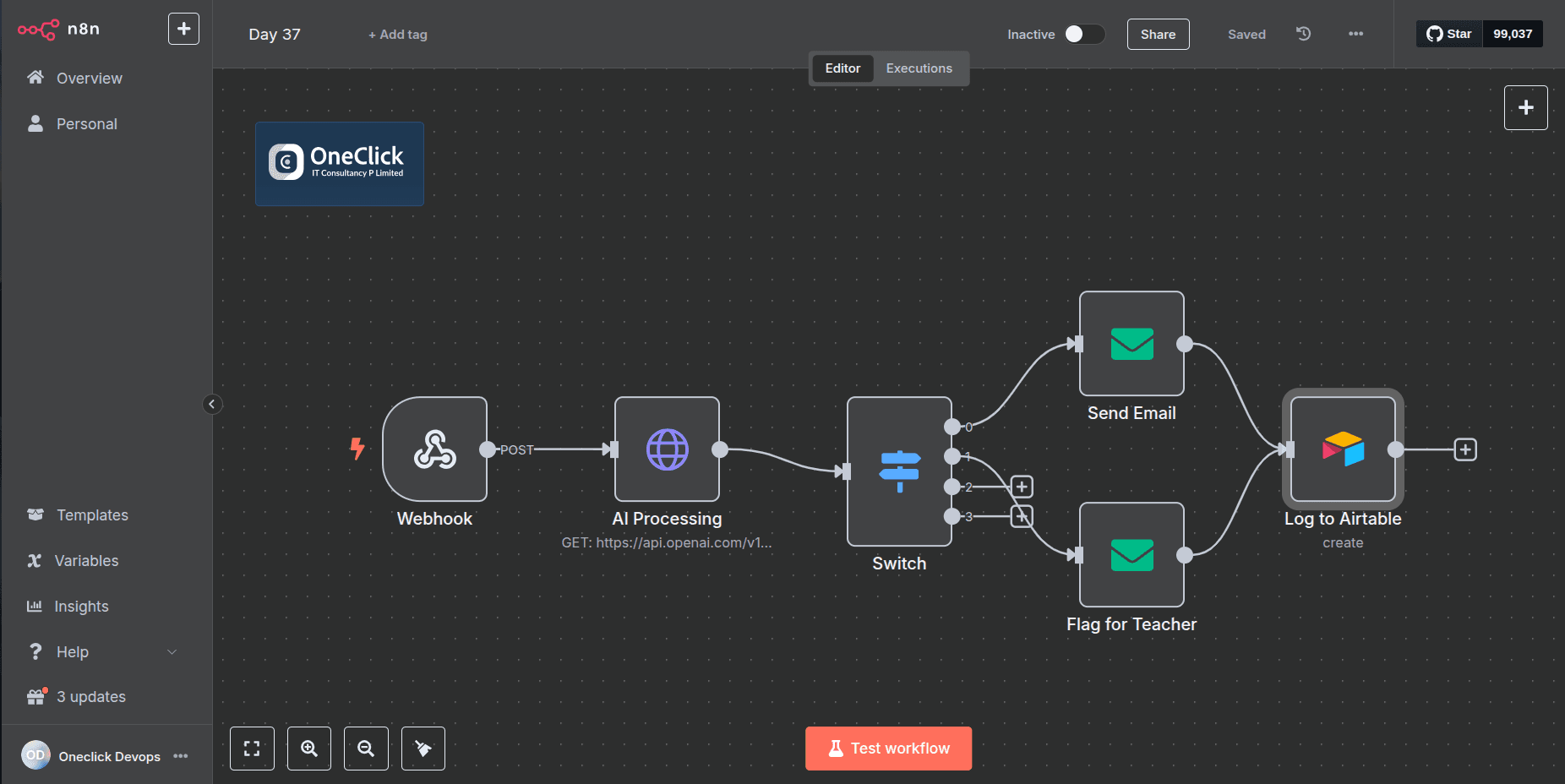 Transform Your School with AI Teachers: Embrace the Future of Education workflow