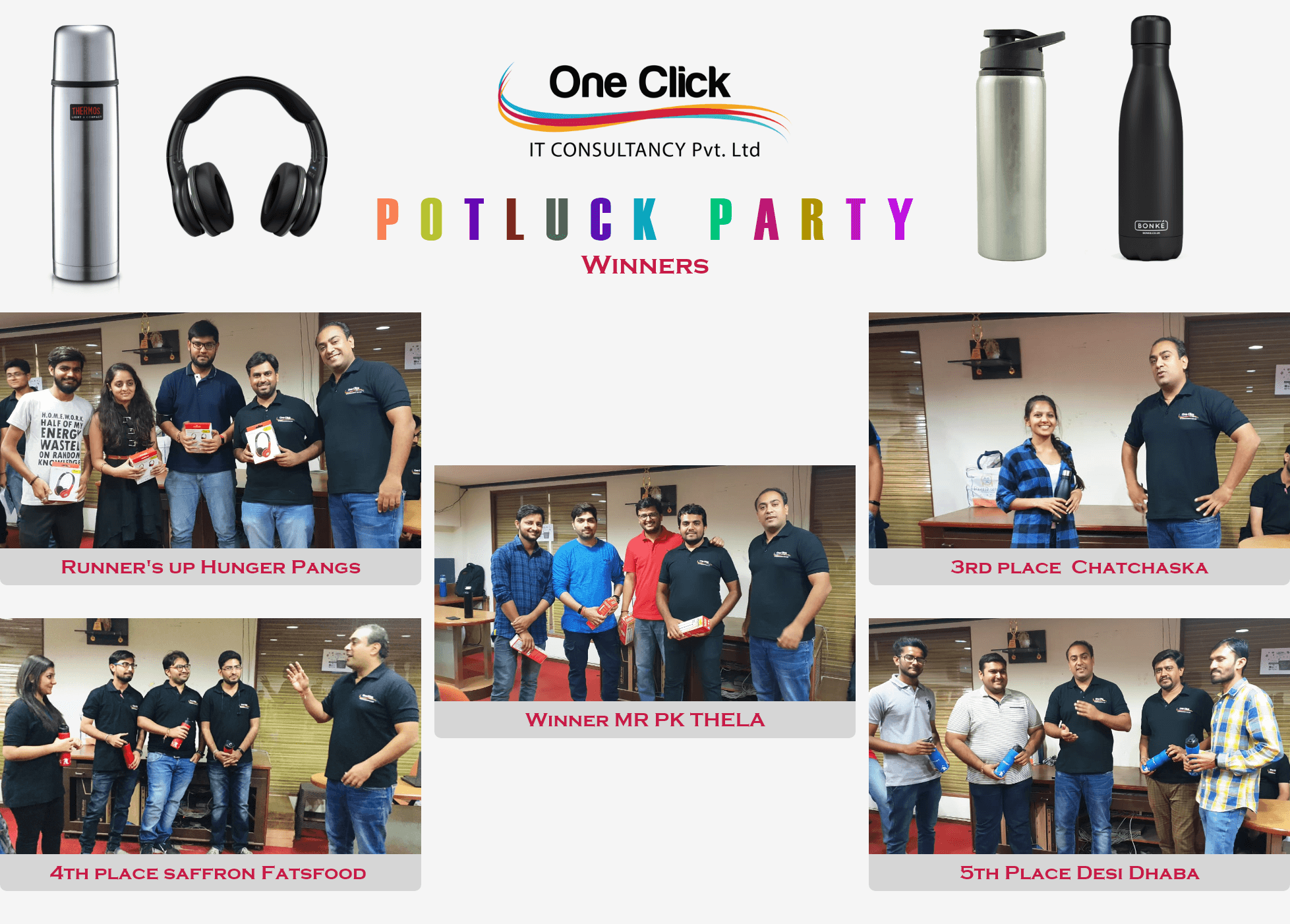 Portluck winner P winner
