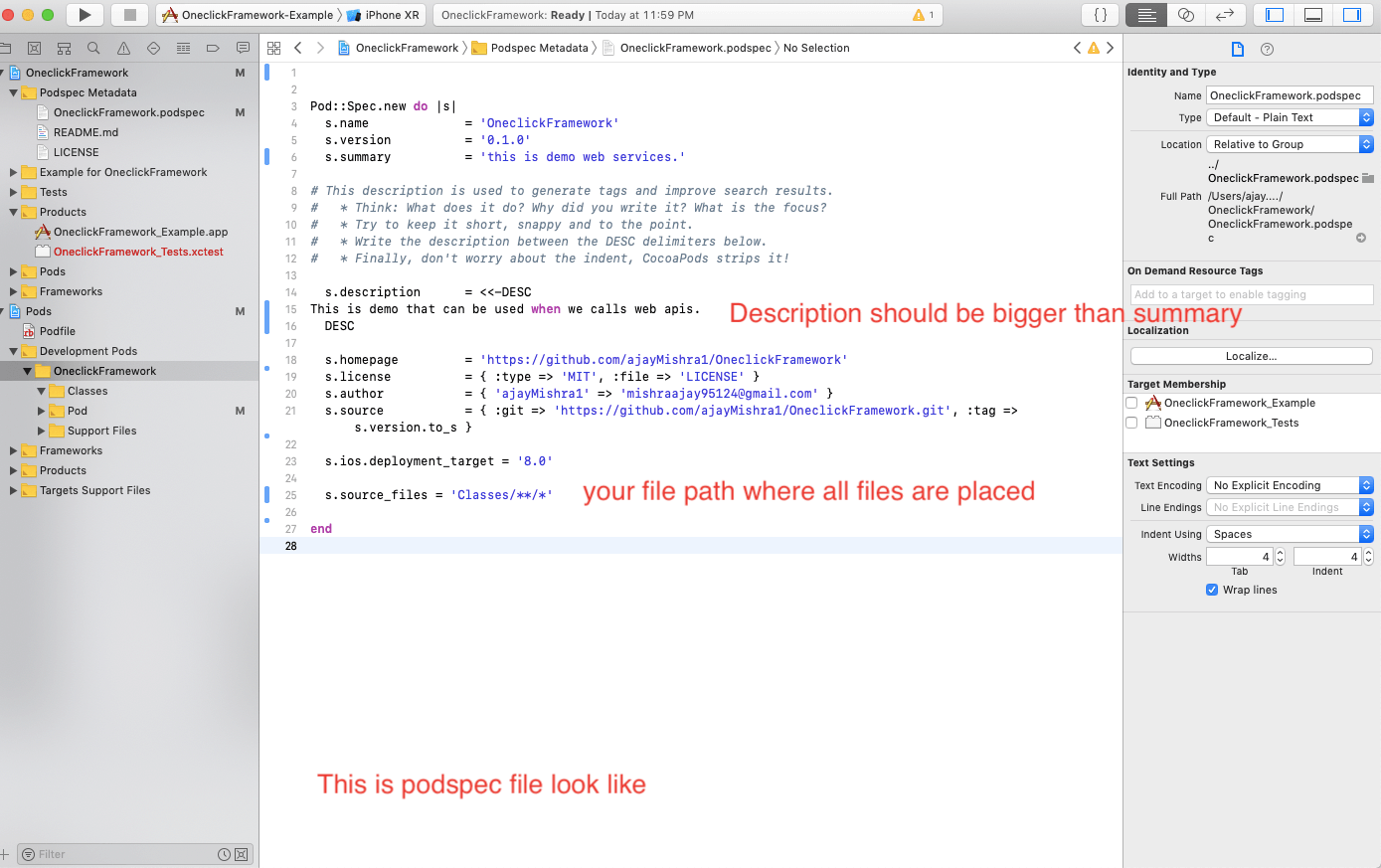 cocoapods step5 step5