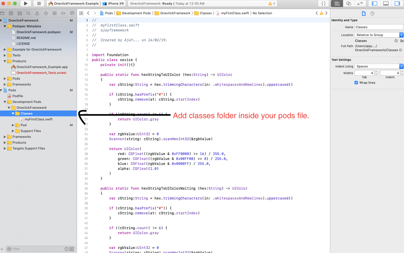 cocoapods step6 step6