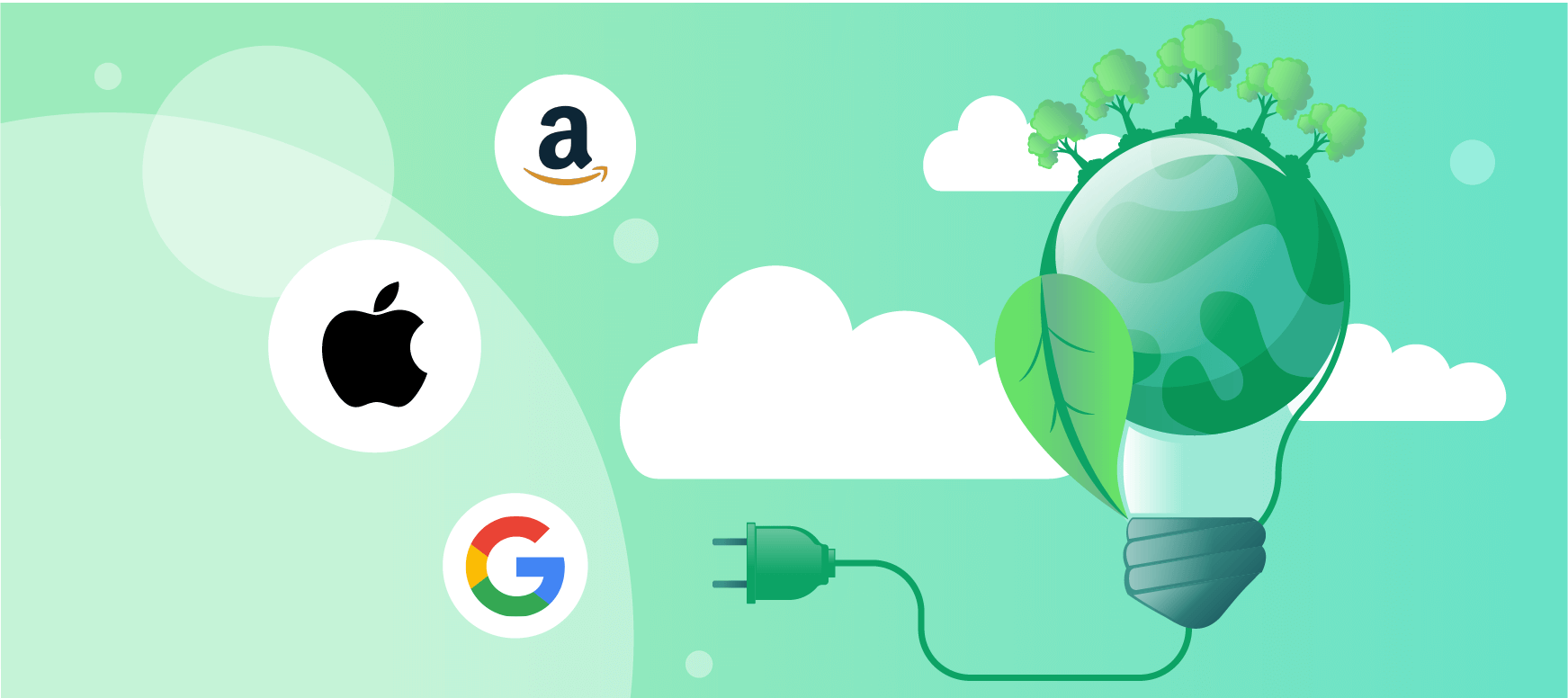 Tech Companies and Renewable resources banner