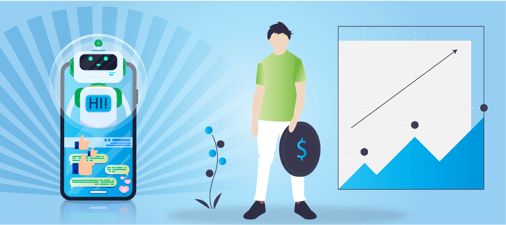 increase reach of your business through chatbots