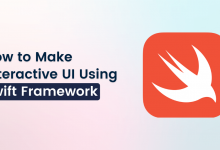 make interactive UI using swift framework
