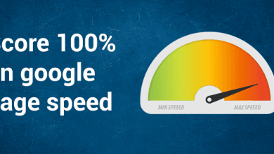 page speed