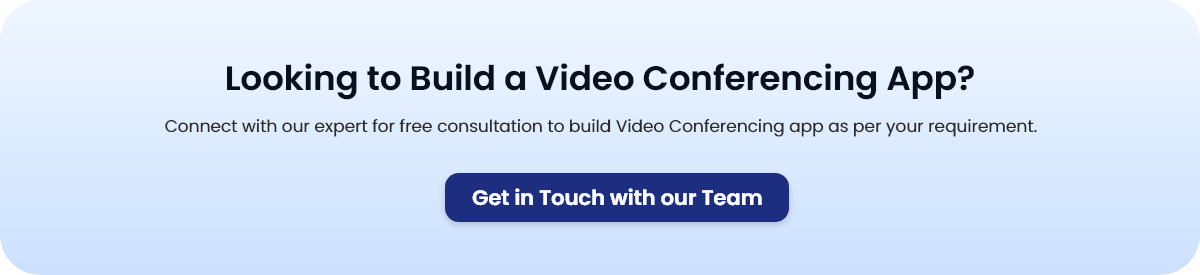 video conferencing app development
