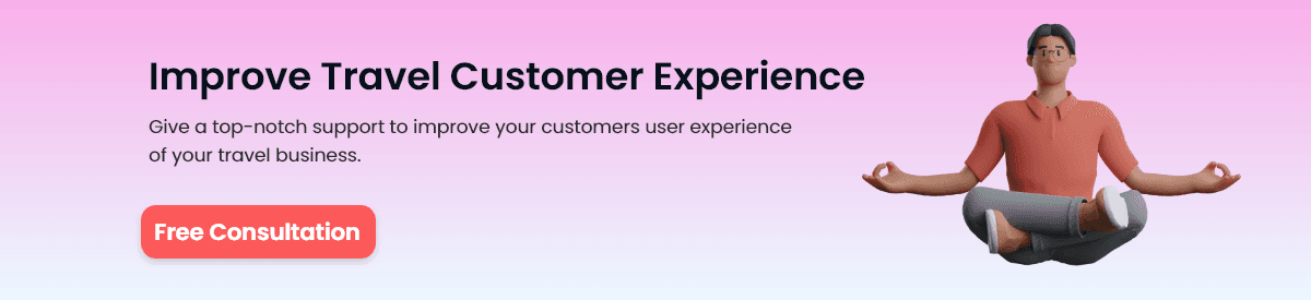 CTA for Travel Customer Service