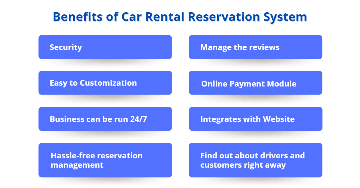 Benefits of Car Rental Reservation System