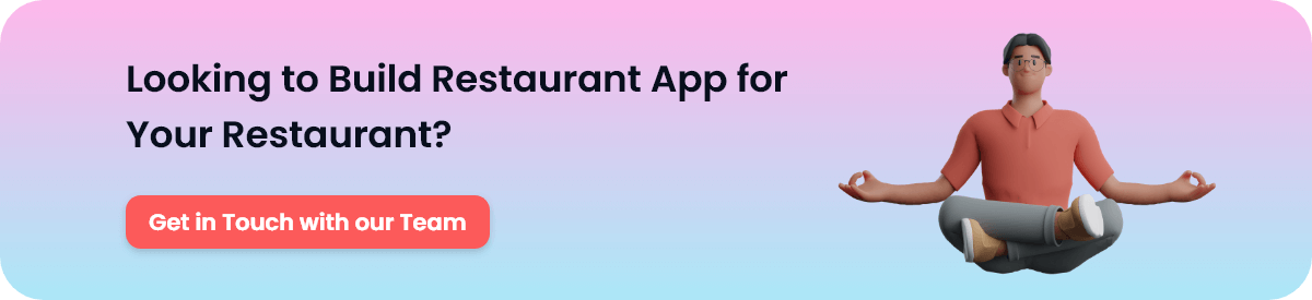 Restaurant App Development CTA