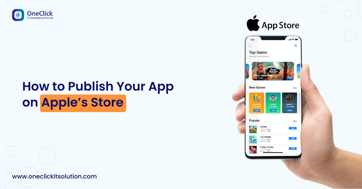How to Publish Your App on Apples Store