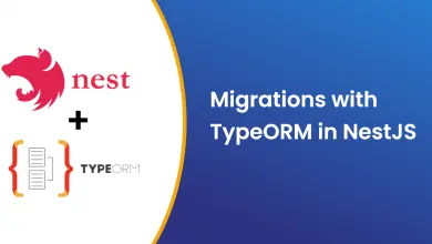 Migrations with TypeORM in NestJS