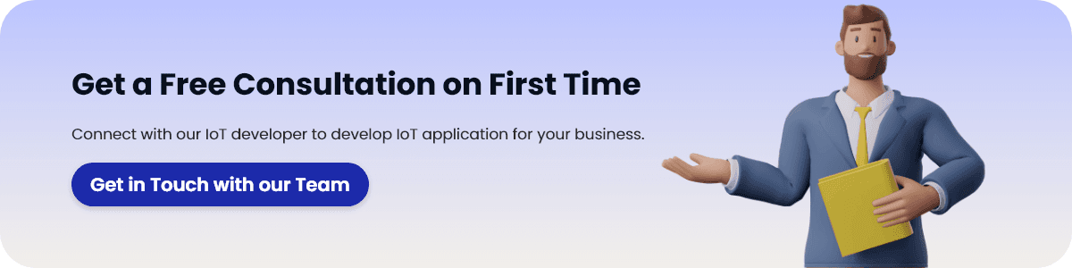 Connect with our IoT developer to develop IoT application for your business.