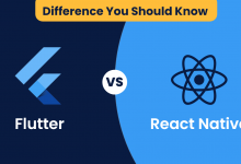 flutter vs react native difference