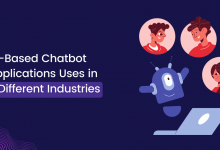 AI based chatbot applications uses in 5 different industries