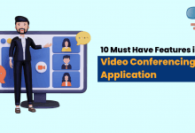 features in video conferencing app