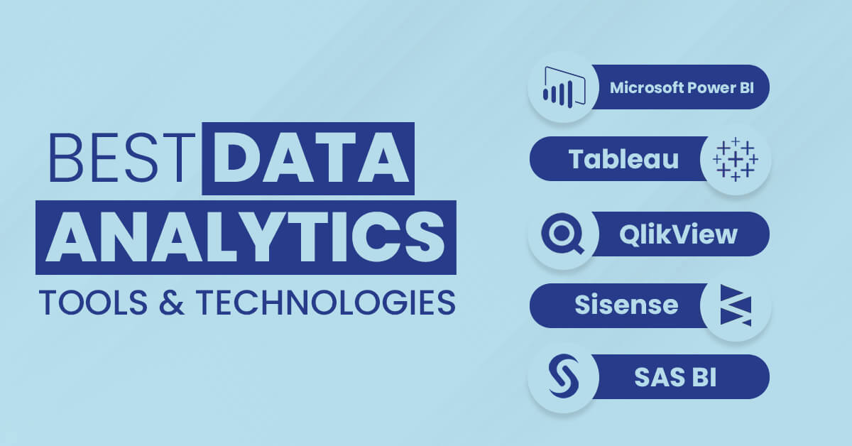best data analytics tools and technologies