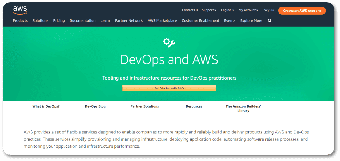 AWS - devops tool