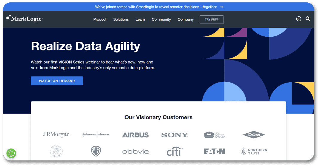 MarkLogic - data warehousing tool