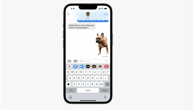 iOS 16 Messager