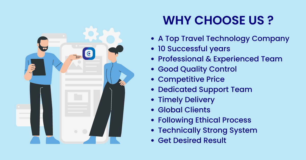why choose us for travel website development