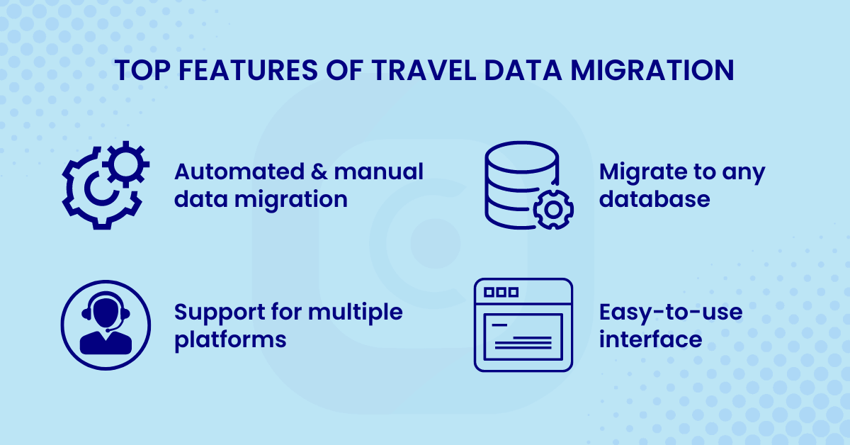 Features of Travel Data Migration