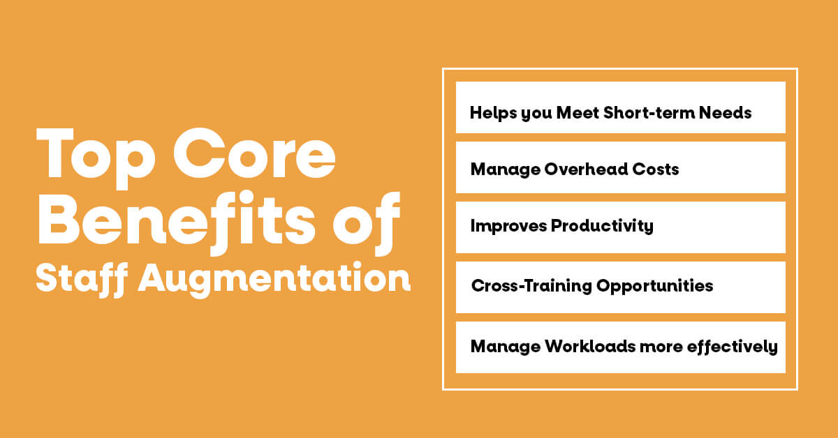core benefits of staff augmentation