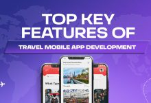 travel mobile app development features