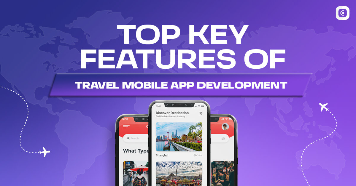 travel mobile app development features