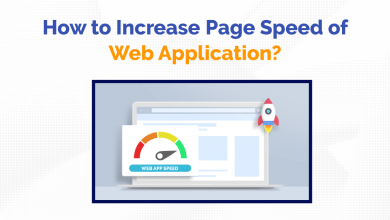 increase page speed of web application