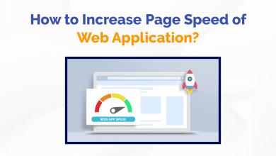 increase page speed of web application