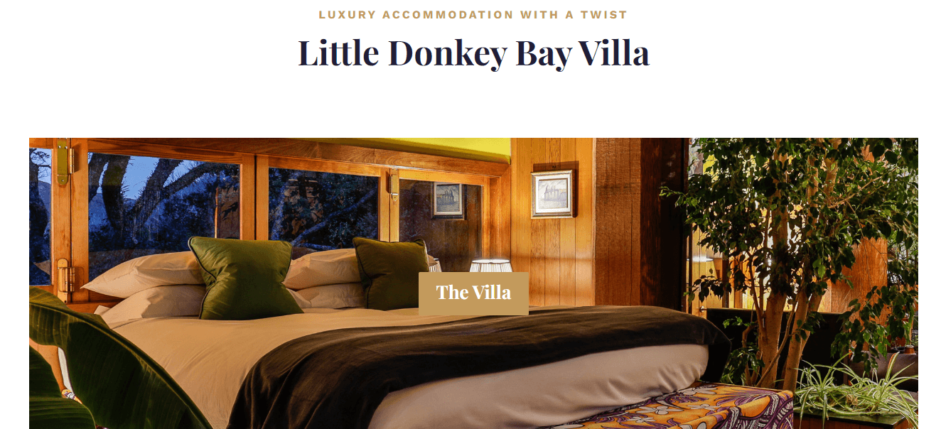 little donkey bay villa