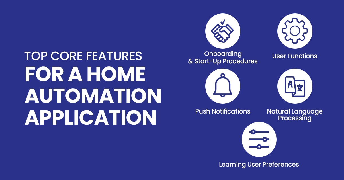features for a home automation app