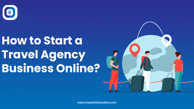 start a travel agency business online