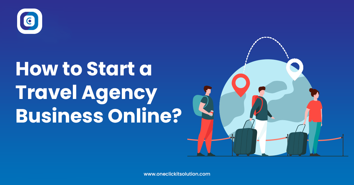 start a travel agency business online