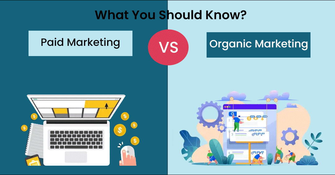 organic marketing vs paid marketing