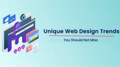 Unique Web Design Trends