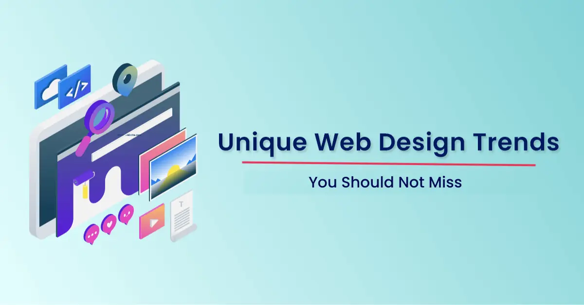 Unique Web Design Trends