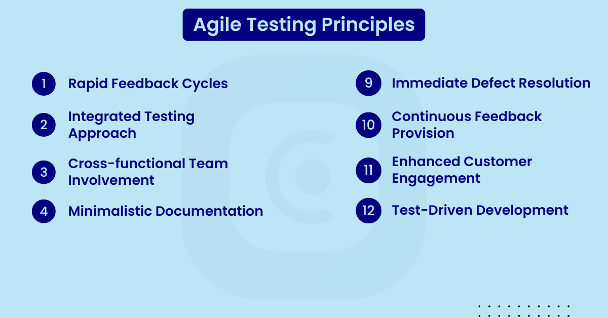 agile testing principles
