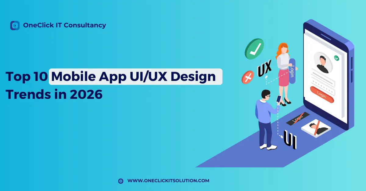UI UX Design Trends for Mobile