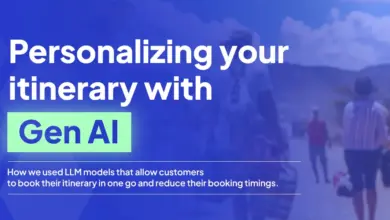 personalize your itinerary with gen AI