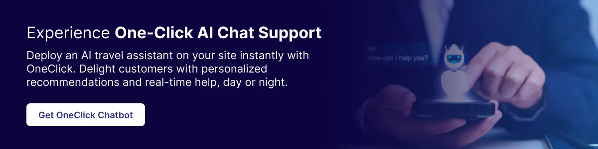 Experience One-Click AI Chat Support