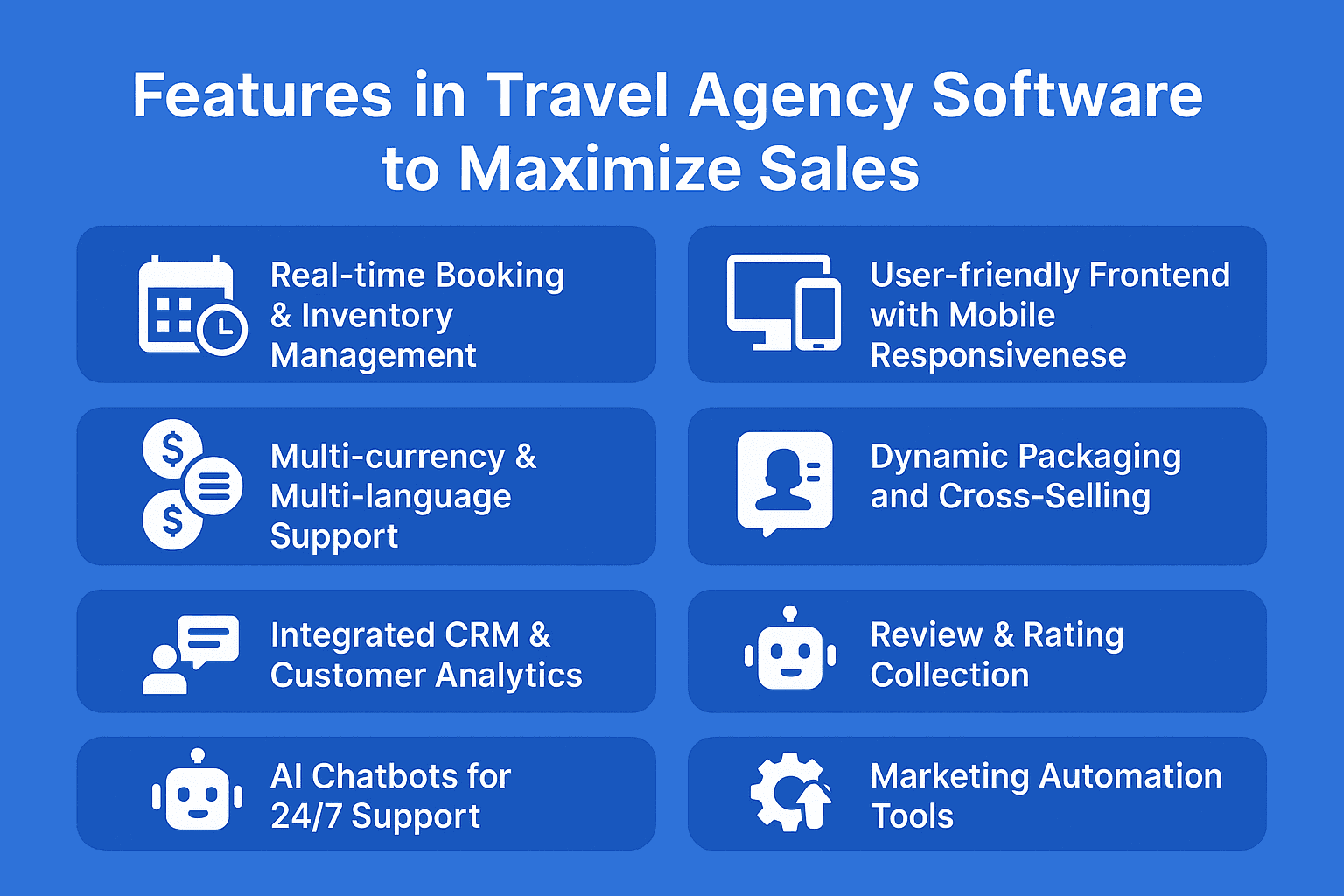 Must-Have Features in Travel Agency Software to Maximize Sales