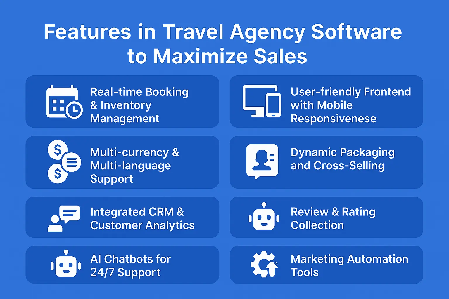 Must-Have Features in Travel Agency Software to Maximize Sales