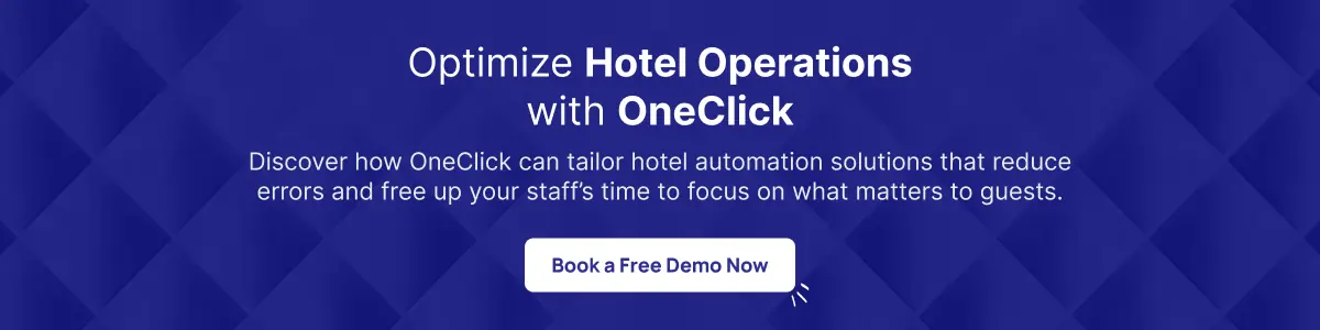 Optimize Hotel Operations with OneClick