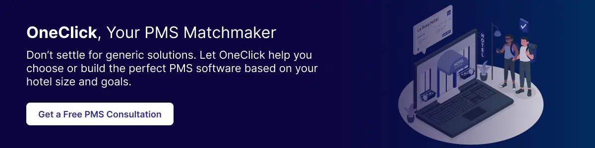 OneClick, Your PMS Matchmaker