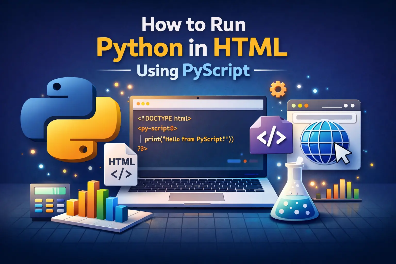 Run Python in HTML Using PyScript