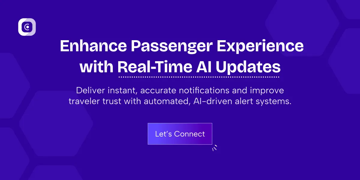 enhance passenger experience with real time ai updates